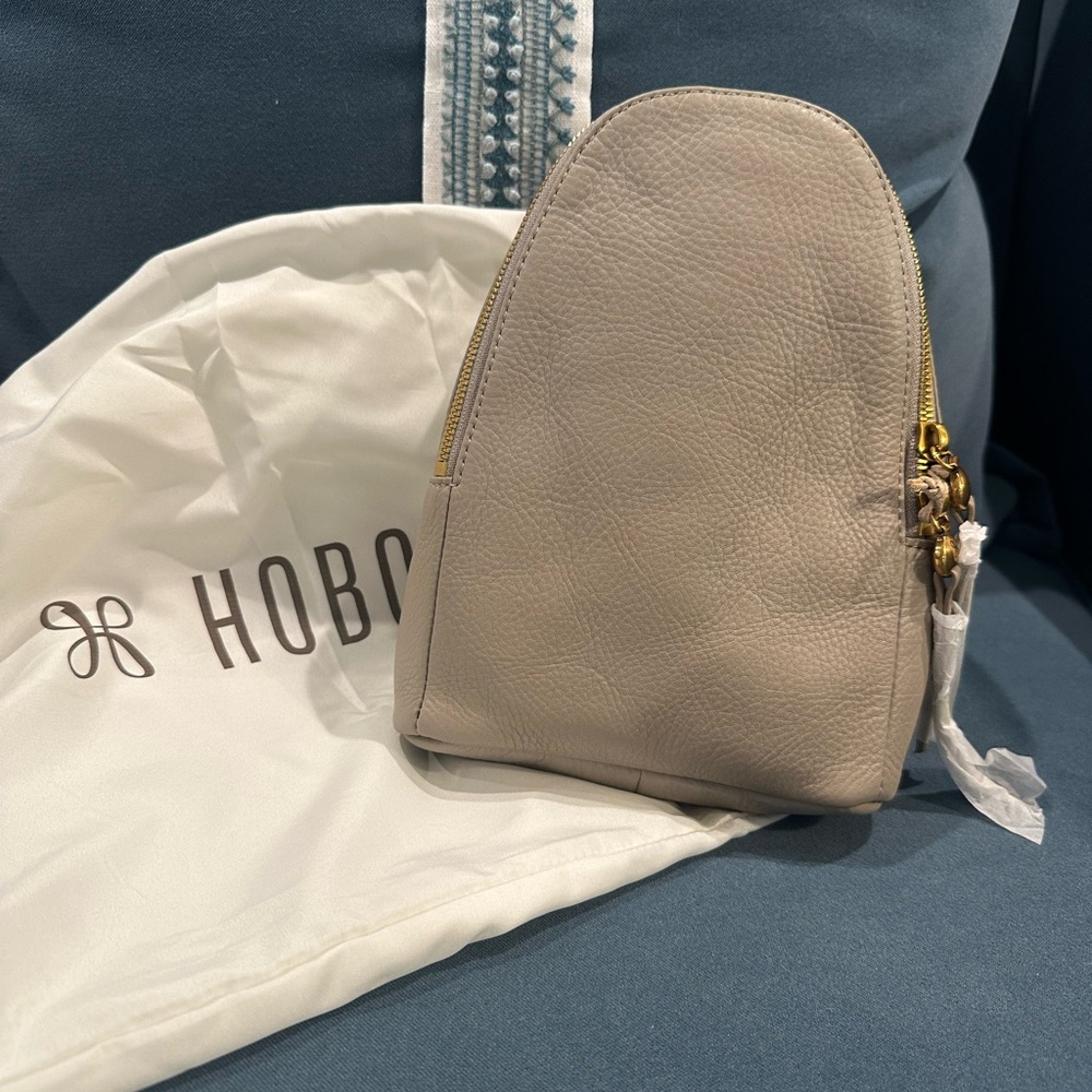HOBO Taupe Leather Women's Bag